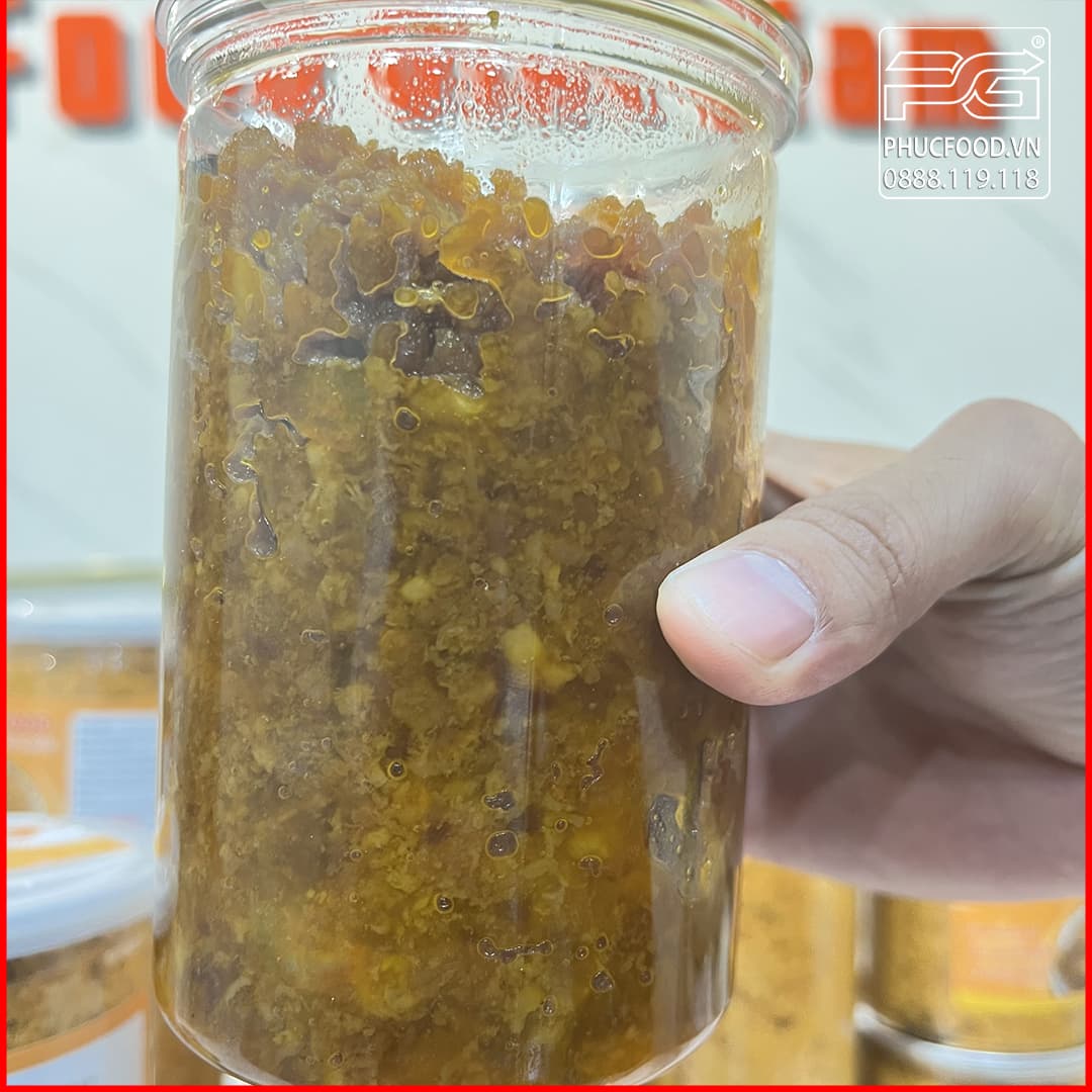 mắm tép chưng thịt 15