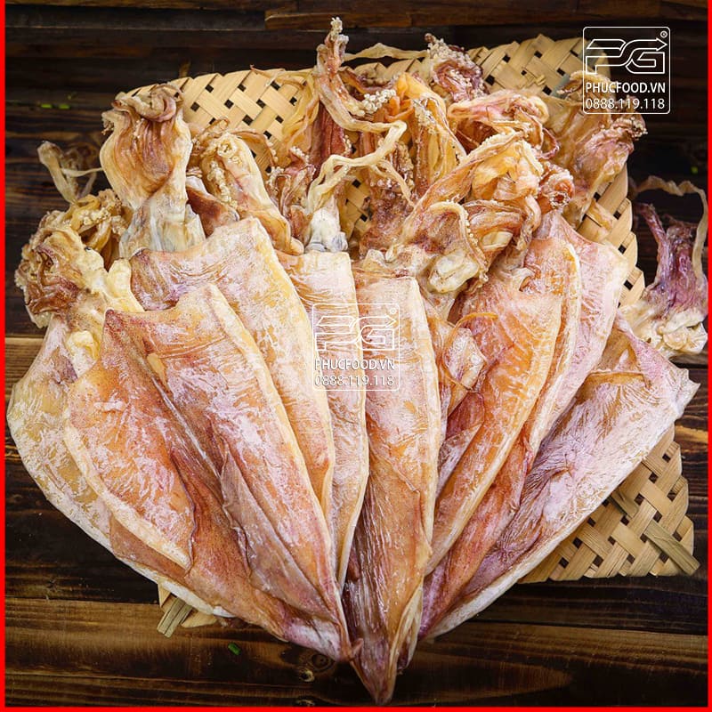 mực khô ngon